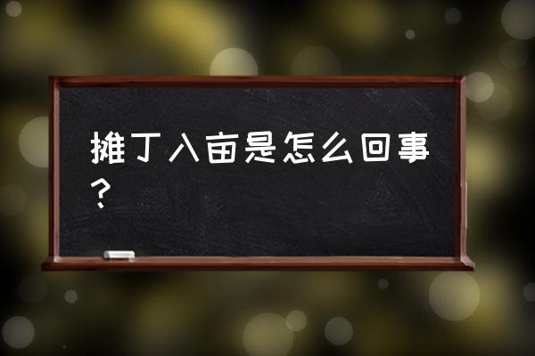 什么叫摊丁入亩 摊丁入亩是怎么回事？