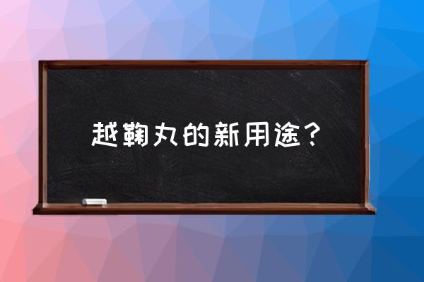 越鞠丸的功效及适合人群 越鞠丸的新用途？