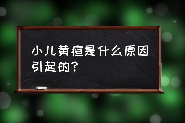 小儿黄疸是什么原因引起的 小儿黄疸是什么原因引起的？