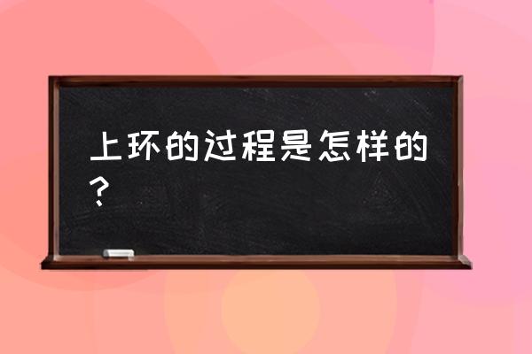 上环是怎么放进去的 上环的过程是怎样的？