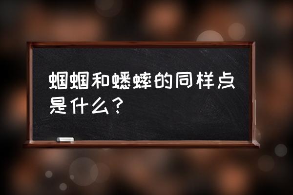 蝈蝈和蛐蛐是一种动物吗 蝈蝈和蟋蟀的同样点是什么？