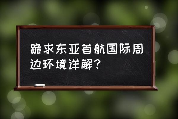 东亚新华首航国际 跪求东亚首航国际周边环境详解？