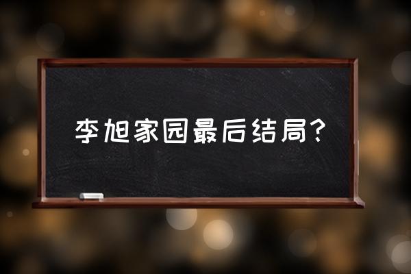 献县银都佳园在什么位置 李旭家园最后结局？