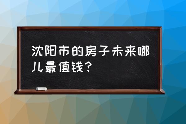 深圳雅颂居算豪宅吗 沈阳市的房子未来哪儿最值钱？