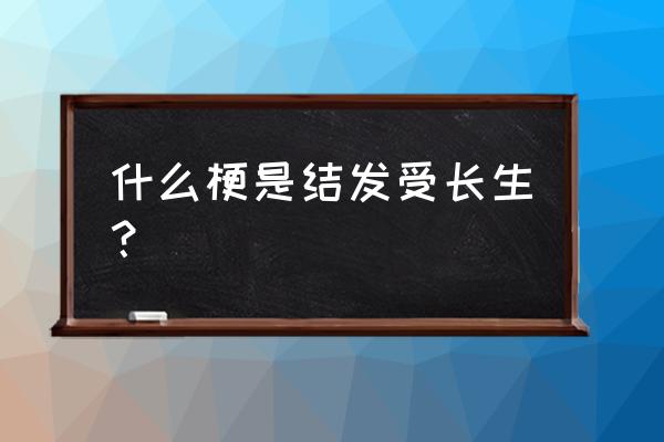 仙人抚我顶是什么梗 什么梗是结发受长生？